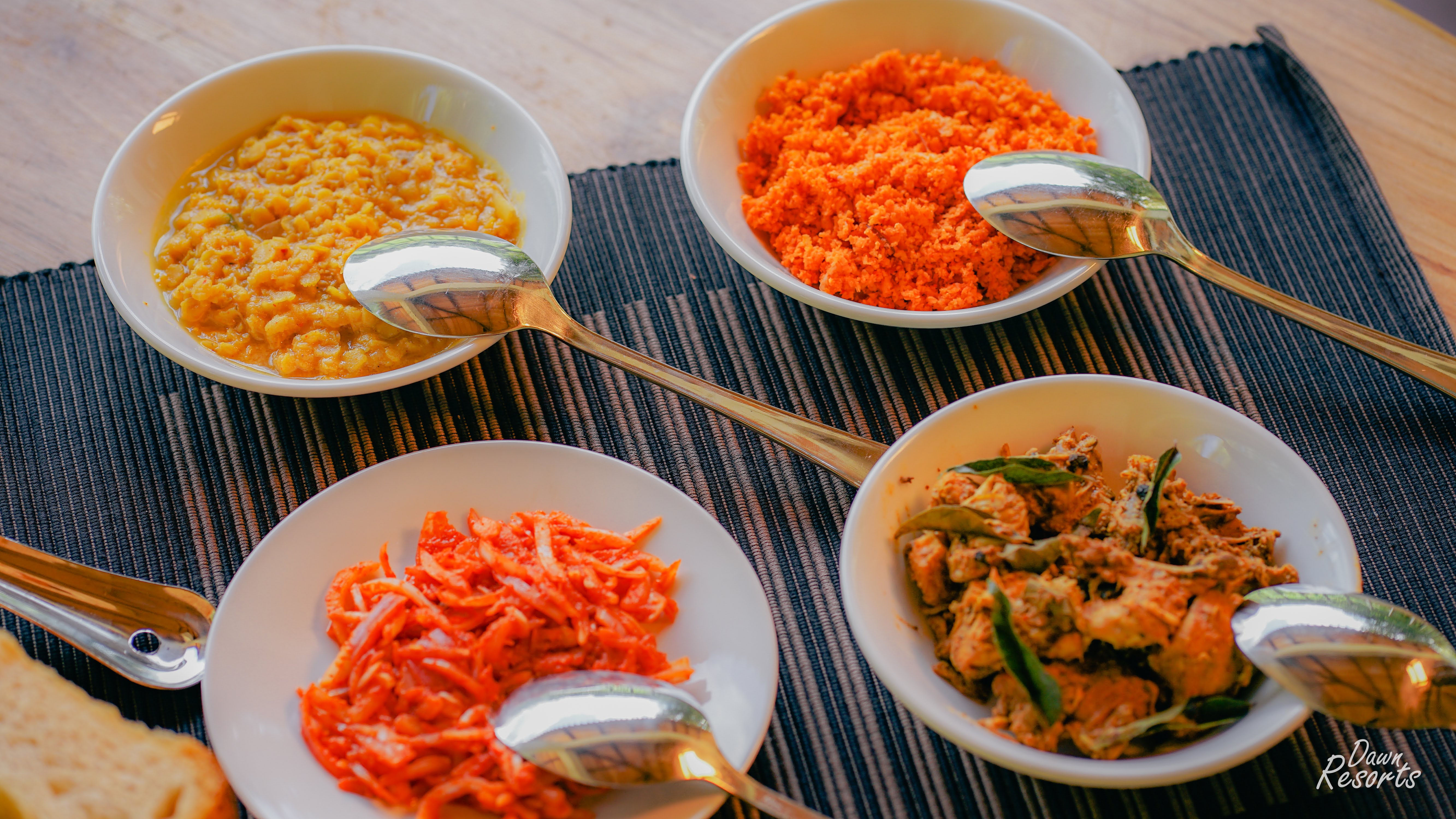 Tropical fruit platter